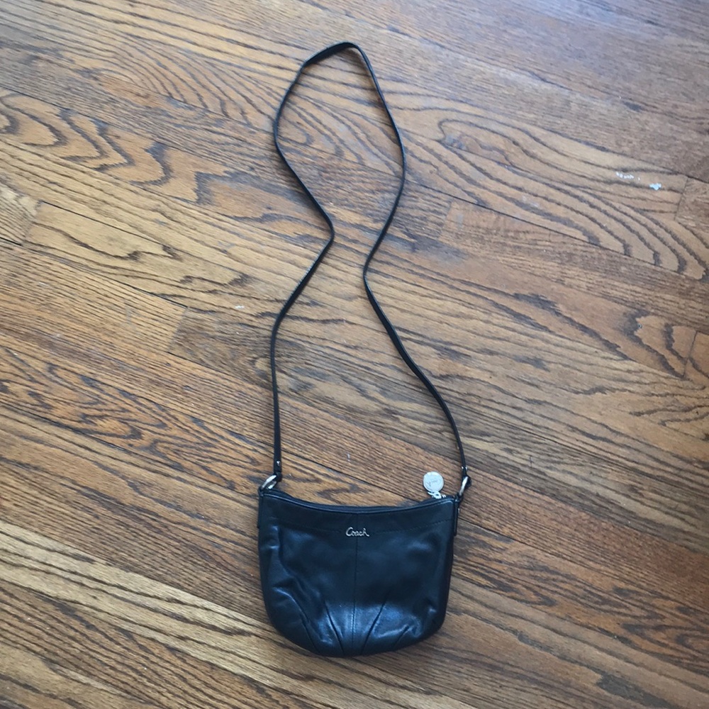 Black Coach Side Purse